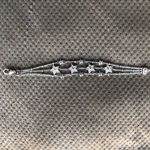Retired Brighton Three Strand Star bracelet